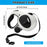 5M Retractable Dog Leash with LED Light Reflective Pet Walking Lead for Medium / Small Dogs, Up to 30Kg - 7