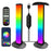 KBB-61 Wire + Remote + APP Control Oval Base RGB Ambient Light with Gaming Headphone Holder Stand Atmosphere Lamp - 1