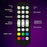 KBB-24 U Shape RGB Desk Ambient Light USB Powered Sound Activated Atmosphere Lamp, Wire + Remote + APP Control - 4