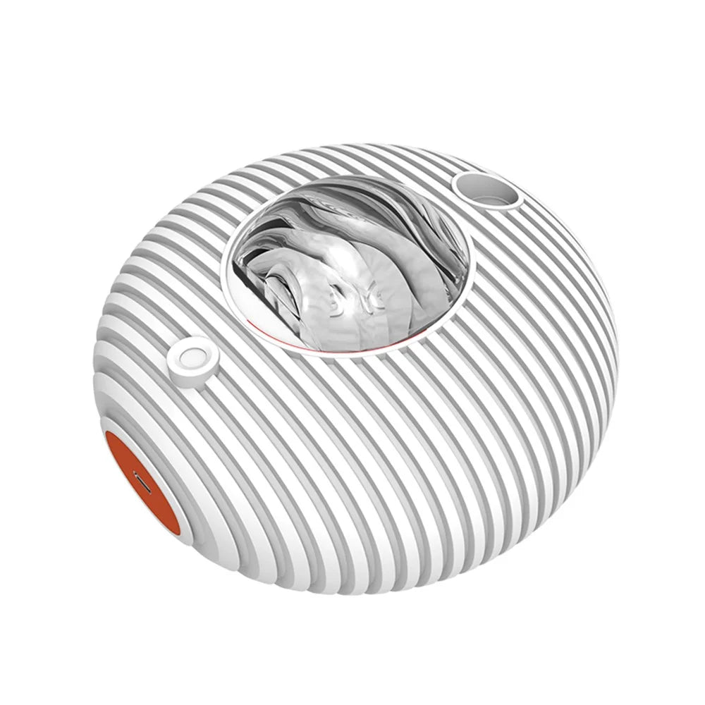 K-1106 Flying Saucer Laser Projection Light Aurora Borealis Starry Night Lights Projector Atmosphere Light USB Laser Projection Light for Live Streaming - 1