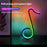 KBB-76 Musical Note Shape RGB Ambient Light for Gaming USB Powered Atmosphere Lamp, Wire + Remote + APP Control - 2