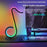 KBB-76 Musical Note Shape RGB Ambient Light for Gaming USB Powered Atmosphere Lamp, Wire + Remote + APP Control - 3