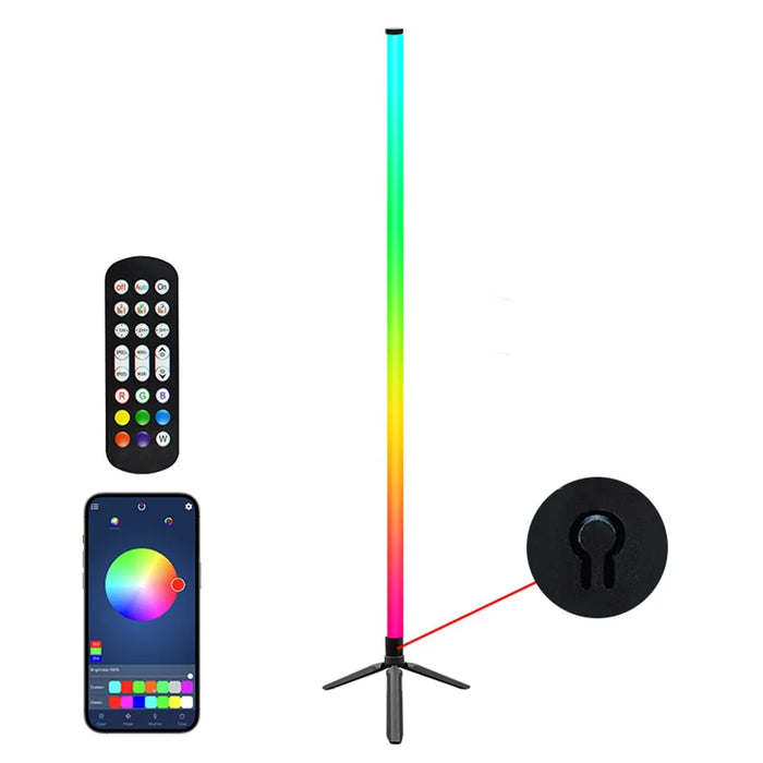 KBB-45 RGB Floor Lamp Music Sync Ambient Light for Bedroom  /  Living Room, Remote + APP Control - 1