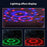 3W Sound Activated Striped Mini Magic Ball LED Light RGB Stage Lamp for KTV Bar (Without Remote) - 4