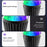 3W Sound Activated Striped Mini Magic Ball LED Light RGB Stage Lamp for KTV Bar (Without Remote) - 7
