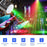 Starry Sky Laser Projector Light with Bracket Sound Activated LED Stage Lamp for Party KTV (Without Remote) - 3