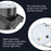 Starry Sky Laser Projector Light with Bracket Sound Activated LED Stage Lamp for Party KTV (Without Remote) - 7