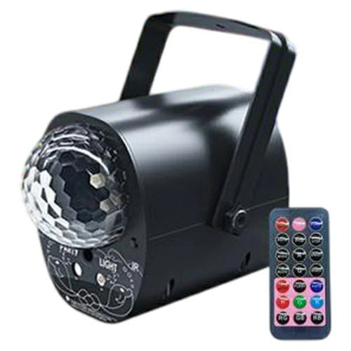 LED Stage Laser Projector Light with Handle Sound Activated Disco Ball Lamp for Party / Bar / KTV (With Remote) - 1