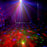 12W LED Party Light Water Wave Effect Rotating Disco Ball Remote Control Laser Projector, with Power Adapter - US Plug - 6