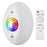 Bluetooth-Compatible Music Player Oval Starry Sky Projector Lamp Aurora Night Light with Remote - 1