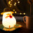 XR-MM-L2206 Color-changing Duck Shaped LED Night Light Timer Function Cute Silicone Children Sleeping Night Lamp - With Hat - 2