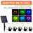 TS-S5405 5 in 1 Solar Underwater Lights IP68 Waterproof Pond Fish Tank Landscape Lamp, Base Type - 4