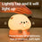 A066 Otter Bubble Blowing Night Light Baby Squishy Adorable Silicone Lamp - 7
