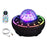 SSL001-C USB Rechargeable Starry Sky Projector Night Light Bluetooth-compatible Speaker RGB Atmosphere Lamp with Remote - Black - 1