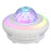 SSL002-C USB Rechargeable Star Projector Night Light RGB Atmosphere Lamp Bluetooth-compatible Speaker with Remote - White - 2