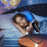 Planet Projection Lamp with 10 Slides USB Powered 360 Degree Rotation LED Night Light for Kids Room Bedroom - 7