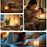 Built In 800mAh Battery 3 Color Temperatures Dimmable Bedside Lamp Eye Care Touch Control Night Light - 6