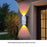 3 Colors Wireless Smart Motion Sensor Night Light for Hallway USB Rechargeable LED Wall Lamp - White - 6