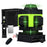 4D 16 Lines Self Leveling Equipment Horizontal and Vertical Green Laser Level with Tripod, EU Plug - 1