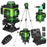 4D 16 Lines Self Leveling Equipment Horizontal and Vertical Green Laser Level with Tripod, EU Plug - 2