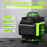 4D 16 Lines Self Leveling Equipment Horizontal and Vertical Green Laser Level with Tripod, EU Plug - 5
