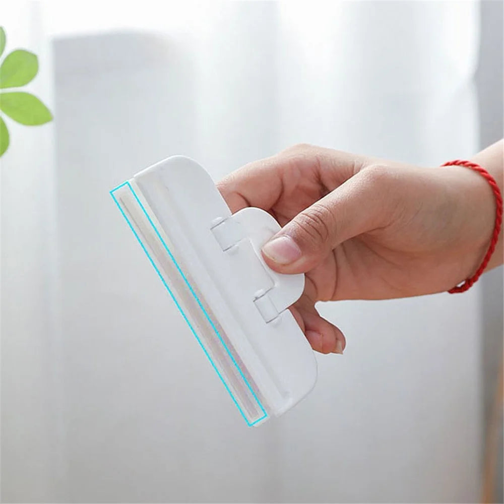 2PCS Potato Chip Clips Food Bag Clips Bag Sealing Clips Air Tight Seal Clamp for Keeping Food Fresh (Size: M) - 5
