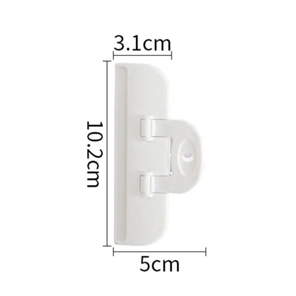 2PCS Potato Chip Clips Food Bag Clips Bag Sealing Clips Air Tight Seal Clamp for Keeping Food Fresh (Size: M) - 7