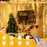 100m 1000 LEDs String Light with Remote Waterproof Ambiance Lamp for Outdoor Garden Tree Decoration, EU Plug - Warm Light - 6