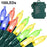 10m 100 LEDs Pointed Bulb Fairy String Light Battery Operated 8 Modes Waterproof Ambiance Lamp - Multi-color - 1