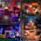 10m 100 LEDs Pointed Bulb Fairy String Light Battery Operated 8 Modes Waterproof Ambiance Lamp - Multi-color - 3