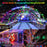 10m 100 LEDs Pointed Bulb Fairy String Light Battery Operated 8 Modes Waterproof Ambiance Lamp - Multi-color - 4