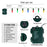 10m 100 LEDs Pointed Bulb Fairy String Light Battery Operated 8 Modes Waterproof Ambiance Lamp - Multi-color - 6