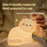 A068 Cute Cat Silicone Night Light Tap Control RGB Light Bedside Lamp Desk Decor - 6