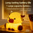 Cow Shape Silicone Night Light Tap Control Stress Relief Bedside Companion Lamp Desktop Decor Decompression Toy - 7