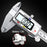 0-150mm Digital Vernier Stainless Steel LCD Display Caliper with Tri-color Button for Length Width Depth Diameter - 3
