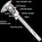 0-150mm Digital Vernier Stainless Steel LCD Display Caliper with Tri-color Button for Length Width Depth Diameter - 5