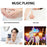 Indoor Music Light Bluetooth-Compatible Mini Four-Leaf Lamp Wireless Color Changing Atmosphere Light for Home - Star Sky - 6