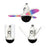 Bluetooth-compatible Star Projector Light with Music Speaker Indoor RGB Color Changing Atmosphere Lamp - 2
