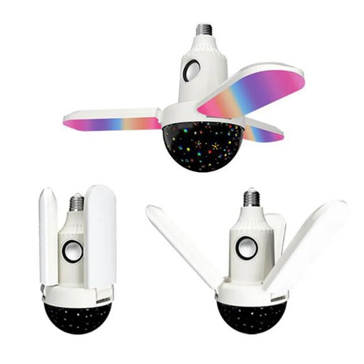 Bluetooth-compatible Star Projector Light with Music Speaker Indoor RGB Color Changing Atmosphere Lamp - 2