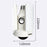 Small Star Projector Lamp E27 Three-Leaf Folding RGB Color Changing Ceiling Light Bluetooth-compatible Speaker with Remote Control - 5