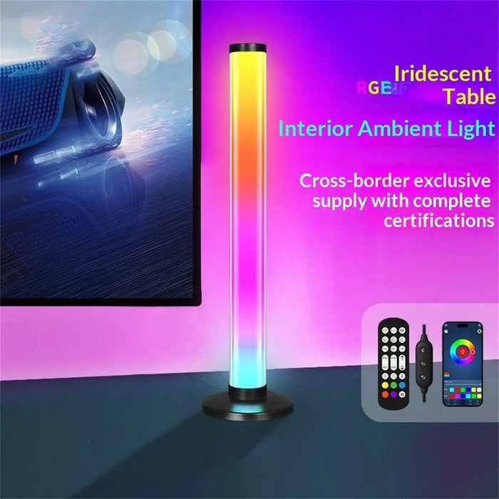 KBB-3 Music Rhythm Ambient Lamp 360° Full Glow Sound Reactive Light for Computer Desktop Night Light - 2