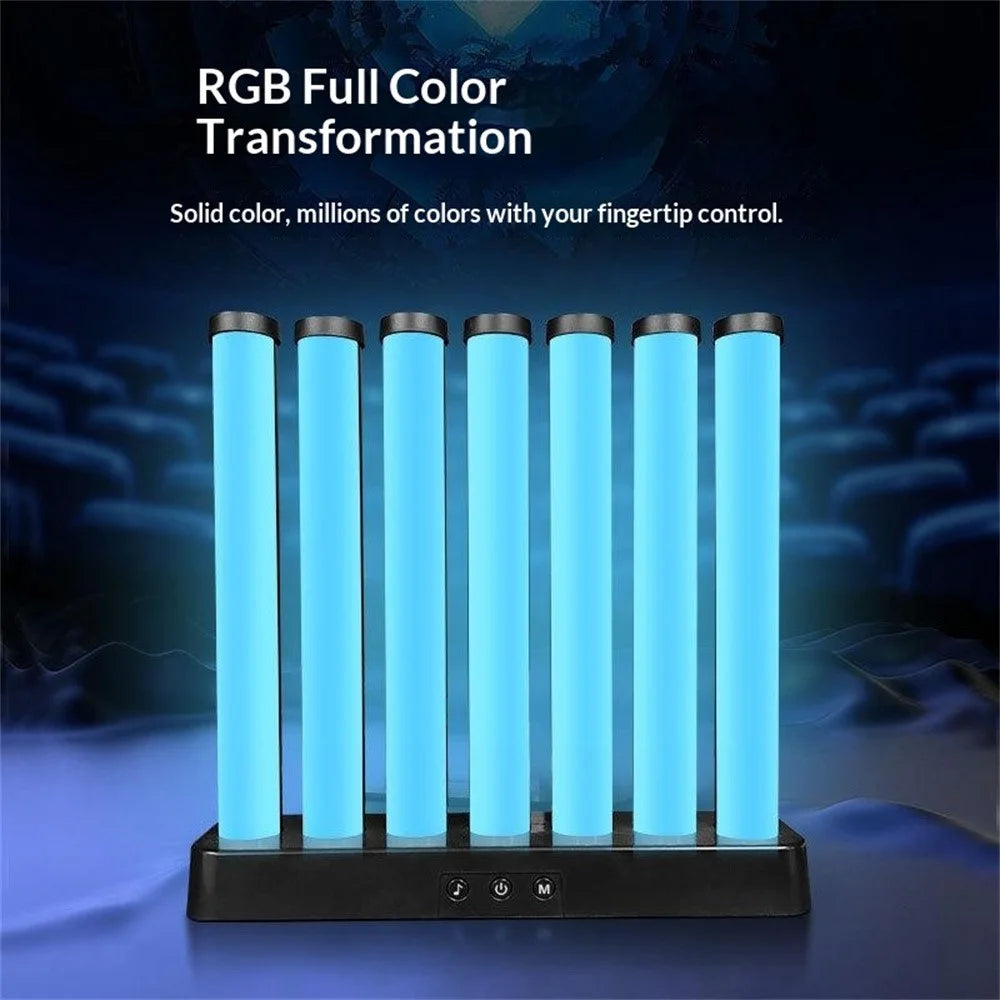 KBB-50 Single Button RGB Gaming Sound Reactive Light Desktop Ambient Lamp for Bedroom Night Light - 5