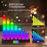 KBB-51 Button-Controlled RGB Ambient Light Bluetooth-Compatible APP Sound Reactive Lamp for Gaming Desktop - 5