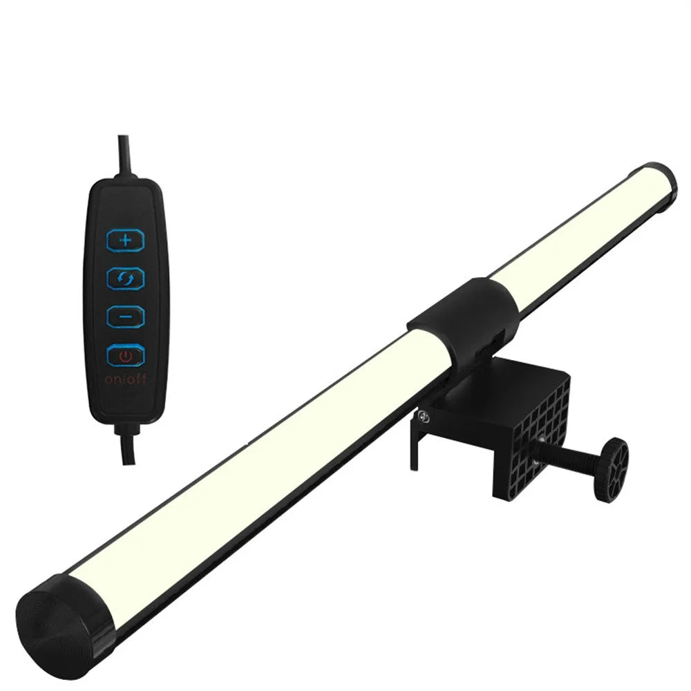 KBB-56 30cm LED Monitor Hanging Light Single-Sided 3-Color Eye-Caring Lamp for Office Reading Screen Supplement - 1