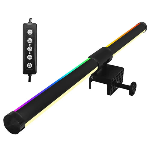 KBB-53 40cm RGB Color-Changing Monitor Light Eye-Caring LED Hanging Lamp with 3-Color Modes for Office Reading - 1