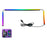 KBB-54 24 inch LED Gaming RGB Ambient Light Strip Silicone Flexible Stick-on Lamp with Wired  /  Remote  /  APP Control for Computer - 1