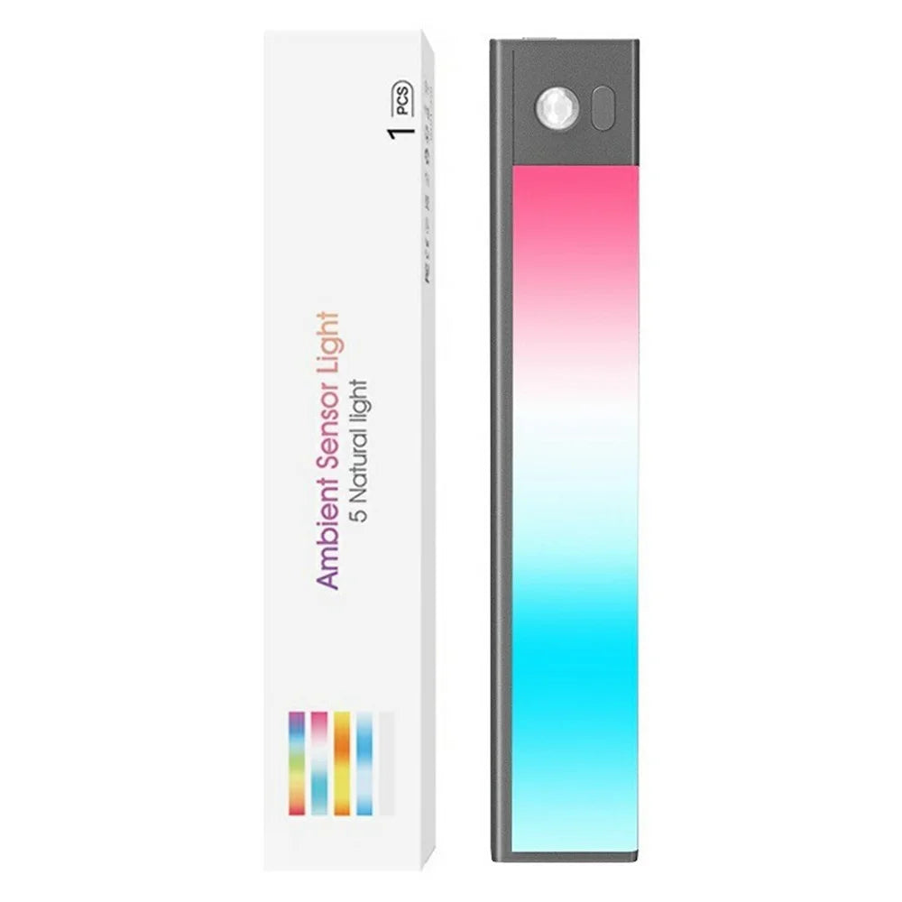 L1-021 40cm Ambient Light Dual Mode Sensor Rechargeable Magnetic LED RGB Light with 5 Natural Light - Tarnish - 1