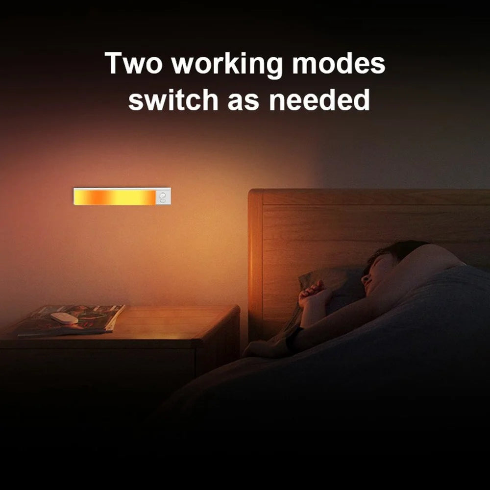 L1-021 40cm Ambient Light Dual Mode Sensor Rechargeable Magnetic LED RGB Light with 5 Natural Light - Tarnish - 4