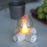 Campfire Table Lamp Ambient Light Bedside Decorative Flame Effect LED Night Light for Bedroom / Bar / Hotel - 5