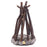 90 x 90 x 160mm Creative LED Campfire Night Light Stone Tree Branch Design Decorative Table Lamp for Bedroom / Living Room - 1